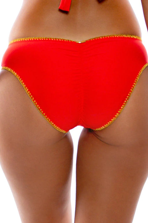 Luli Fama Luli Chic Seamless Full Ruched Back Bottom
